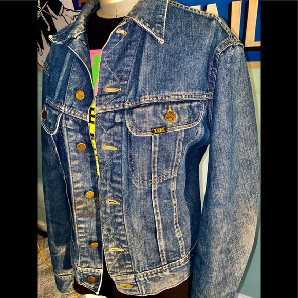 lee sanforized denim jacket